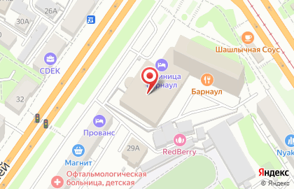 Ресторан Барнаул на карте