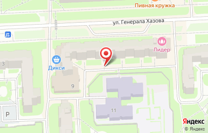 Пряжа в Пушкине на карте
