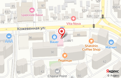 Продуктовый магазин на Кожевенной, 44 на карте