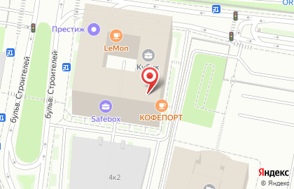 Компания Экопластикс на бульваре Строителей на карте