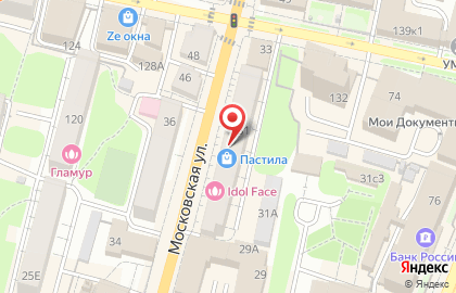 Банкомат Банк ВТБ, Калужский филиал на Московской улице на карте