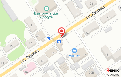 Околица на улице Ленина на карте