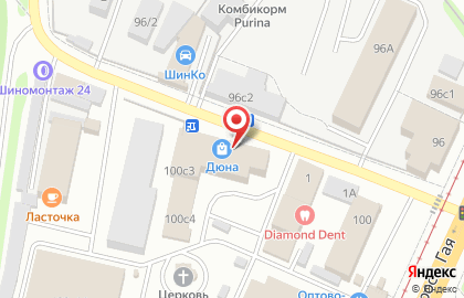 Компания СтройКом в Железнодорожном районе на карте