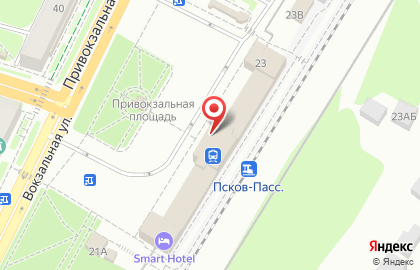 ЗАО Банк ВТБ 24 на Вокзальной улице на карте