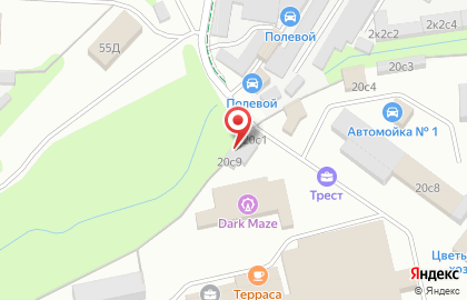 7 в Полевом переулке на карте