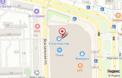 Киноцентр Киномакс IMAX Астрахань на Вокзальной площади на карте