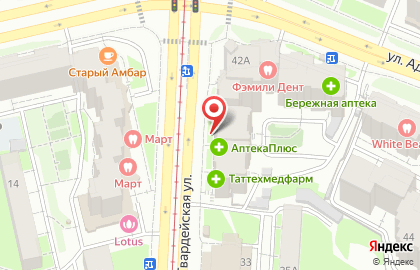 Академия Слуха на улице Аделя Кутуя на карте