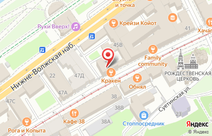 Чайхана Тюбетейка на Рождественской улице на карте