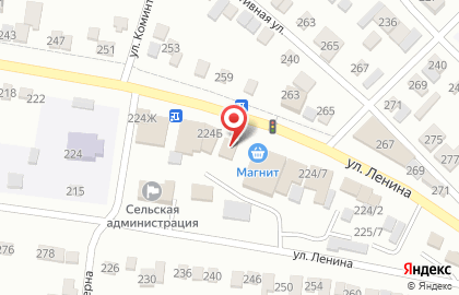 Салон цветов Флора на улице Ленина на карте