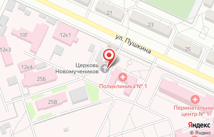 Храм Святых Новомучеников и исповедников Церкви Русской на карте