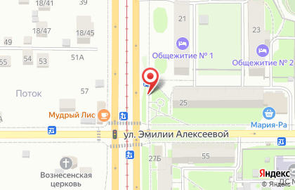 Магазин печатной продукции Роспечать на улице Малахова, 21 киоск на карте