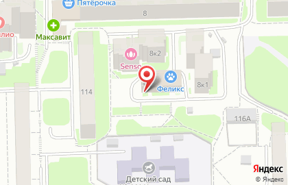 Салон Кудряшка в Нижнем Новгороде на карте