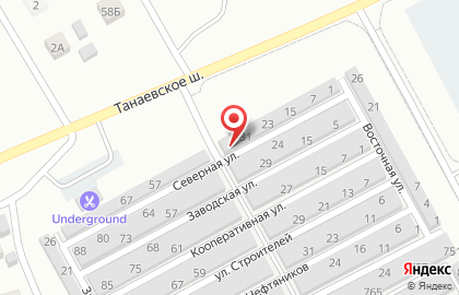 Гаражное товарищество Спутник на карте