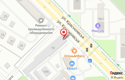 Сервисный центр Фаворит на улице Краснолесья на карте
