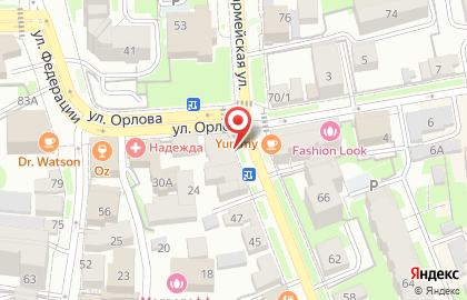 Днепр на Красноармейской улице на карте