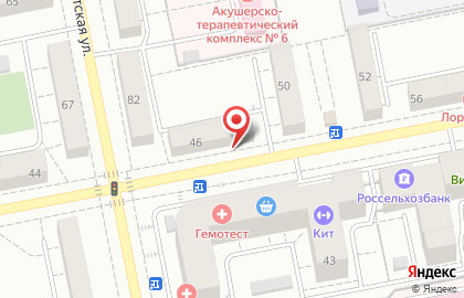 Салон-парикмахерская Ладушка на улице Ленинградской на карте