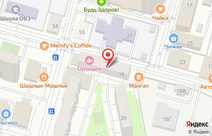 Салон Орхидея в Москве на карте