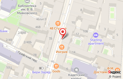 Стейк хаус Гирлянда на карте