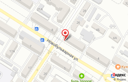Банкомат Восточный на Новобульварной улице на карте