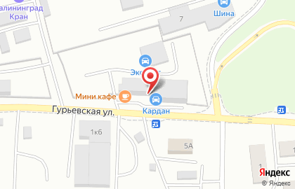 Калининградский Маз Центр на карте
