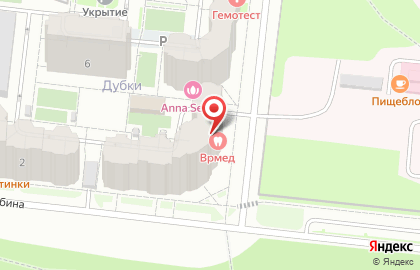 Магазин овощей и фруктов в Москве на карте