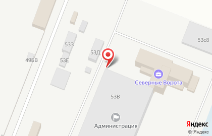 Северные Ворота на Новом шоссе на карте