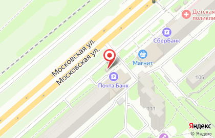 Анна на Московской улице на карте