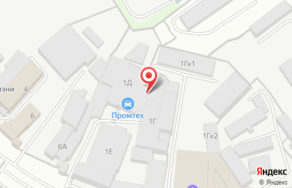 Торгово-производственная компания Промтех на улице Переходникова на карте