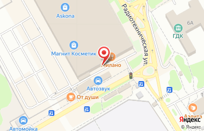Магазин Квадратный Метр в Липецке на карте