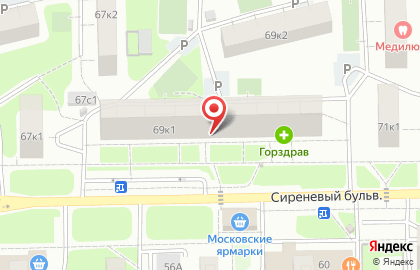 Фотоцентр в Москве на карте