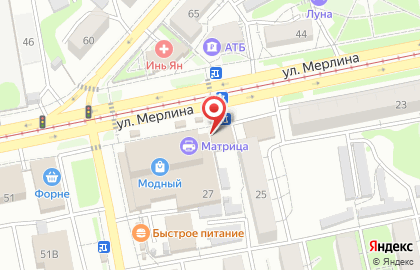 Ателье ПКЦ Лютна на карте