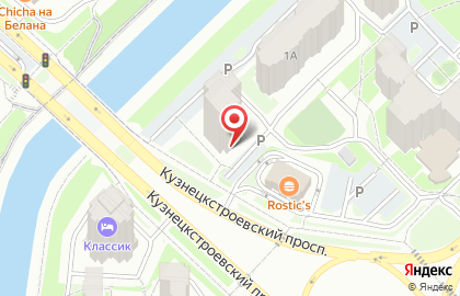 Банкомат БСТ-банк на улице Павловского на карте
