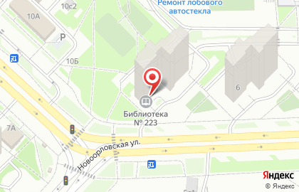 Библиотека №223 на карте
