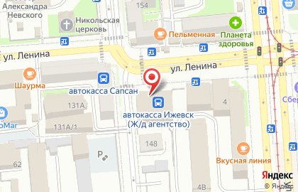Кофелэнд на улице Ленина на карте