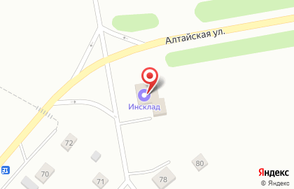 Центр паровых коктейлей Шишка на Алтайской улице на карте