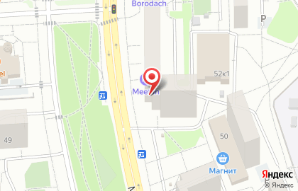 Гостиница Митинская 52 на карте