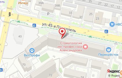 Шинный центр ЮгШина в Ставрополе на карте
