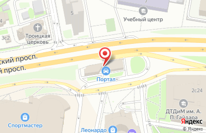 Автотехцентр в Москве на карте