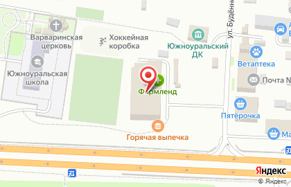 Гипермаркет Дом и сад на улице Будённого на карте
