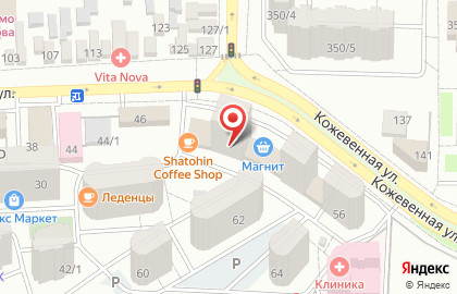 Умный дом на Кожевенной улице на карте