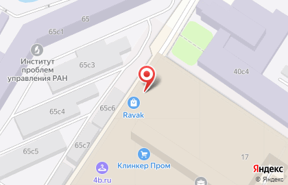 Компания Равак ру на улице Бутлерова на карте