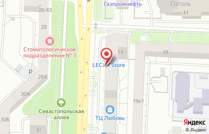Магазин Красное & Белое на Черновицкой улице на карте
