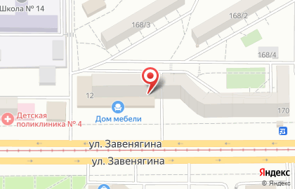 Агентство недвижимости СОЮЗ в Правобережном районе на карте