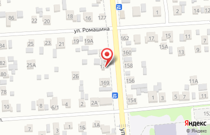 Шиномонтажная мастерская на улице Свердлова на карте