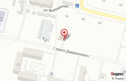 Продуктовый магазин Феликс на проспекте Дзержинского на карте