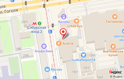 Агентство независимой оценки Капитал в Заельцовском районе на карте