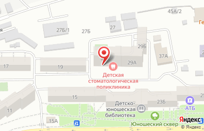 Медицинский центр Берегиня в Октябрьском районе на карте