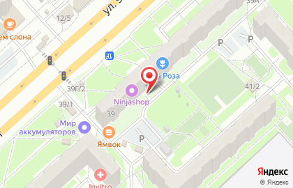 Метрон в Советском районе на карте