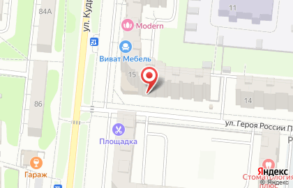 Служба доставки DPD в Московском микрорайоне на карте