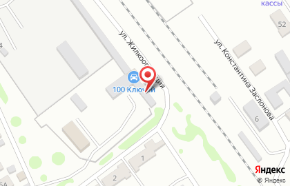 Автосервис 100 ключей, автосервис на улице Тимирязева на карте